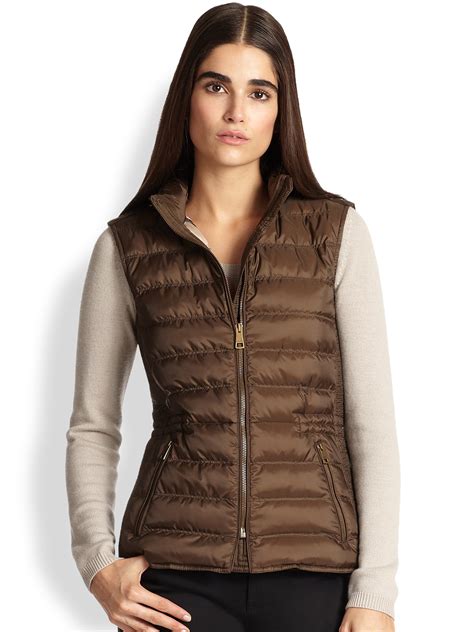 burberry london puffer vest|burberry puffer vest women's.